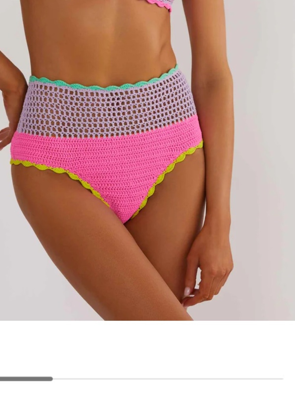 BeachRiot Crochet  Bikini- Winona top and Wyatt Bottoms - Picture 8 of 9